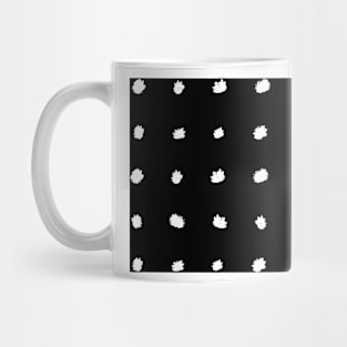 Black and White Dot Pattern Mug